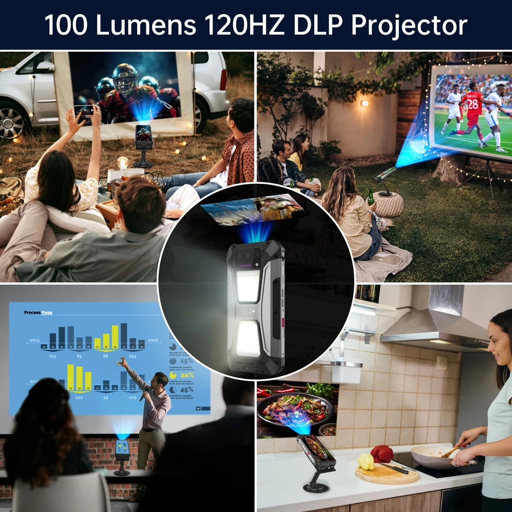 8849 Tank 2 PRO Unihertz Rugged Smartphone 16GB /256GB 23800mAh