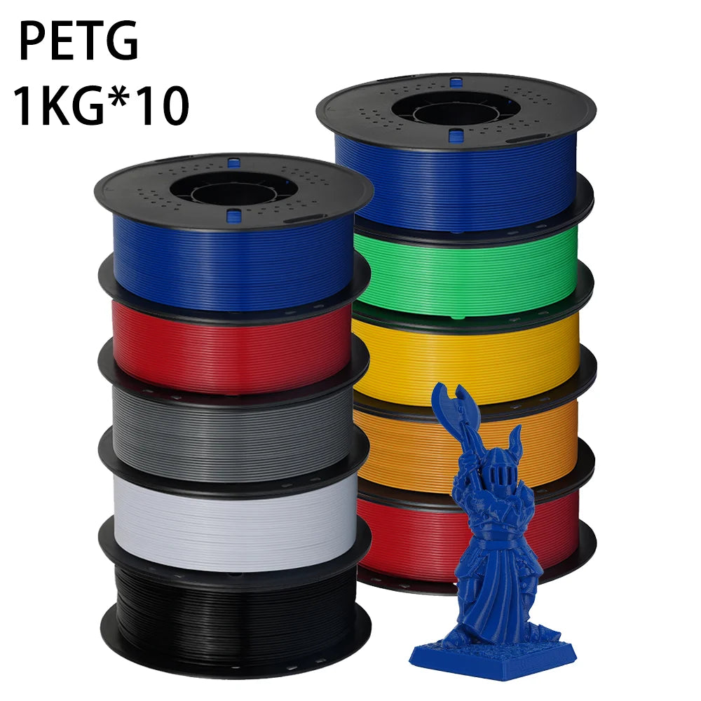 Kingroon PETG TPU PLA Filament 1.75mm 10KG 1KG(2.2lbs)/
