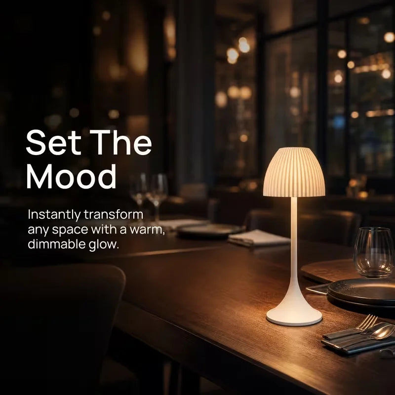 Led Desk Lamp Touch Control with Wireless Charger Rechargeable