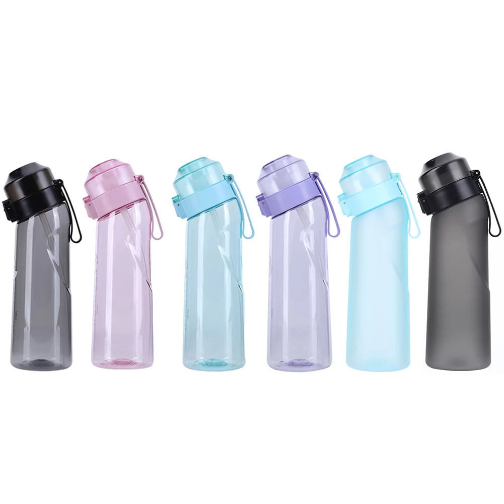 Flavored Water Bottle with 7 Flavour Pods, 650ml