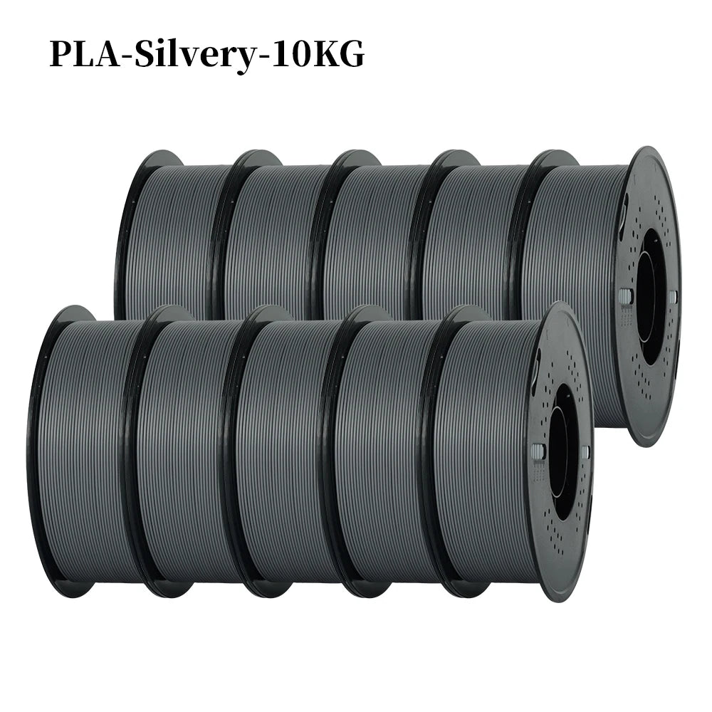 10KG/22LBS Multicolor PLA filament 1KG/Roll 1.75mm For 3D Printer