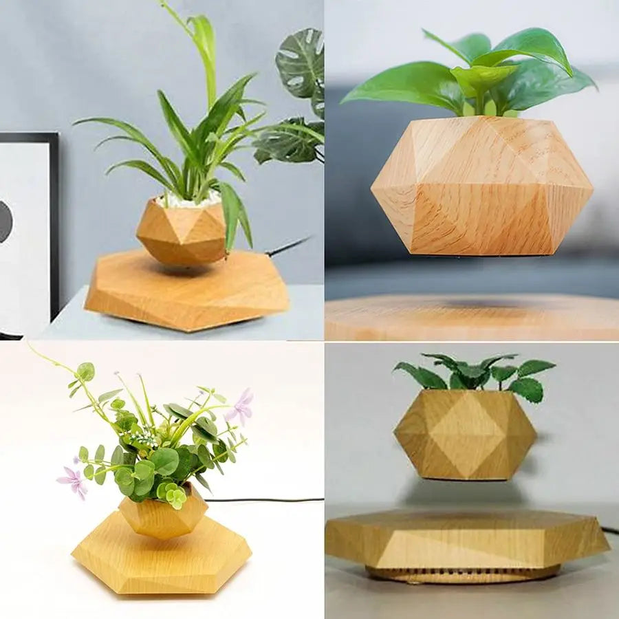 KIYOMING Levitating Plant Pot for Office Home Decoration