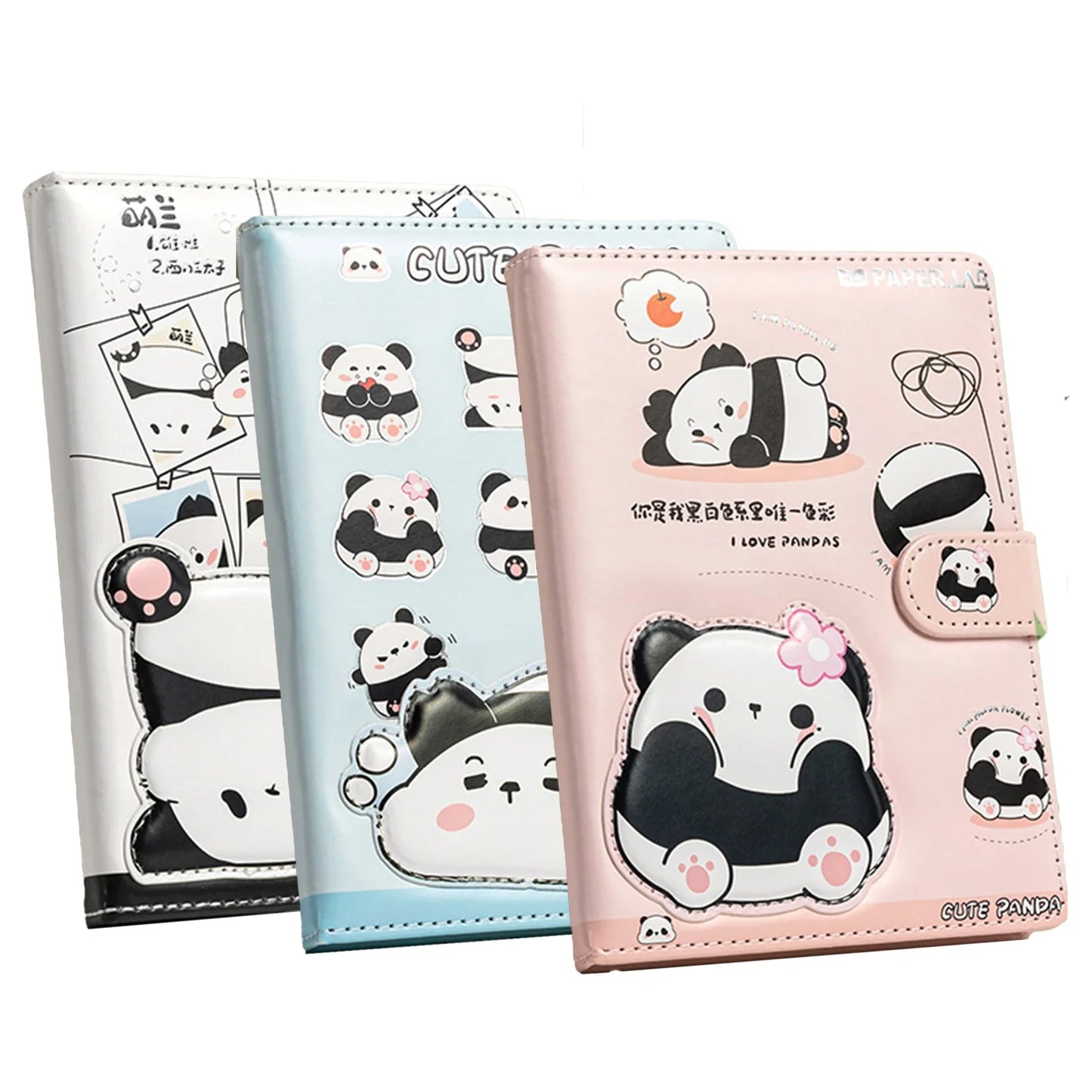 Cute Panda Notebook Agenda Organizer Diary Notepad Weekly Planner