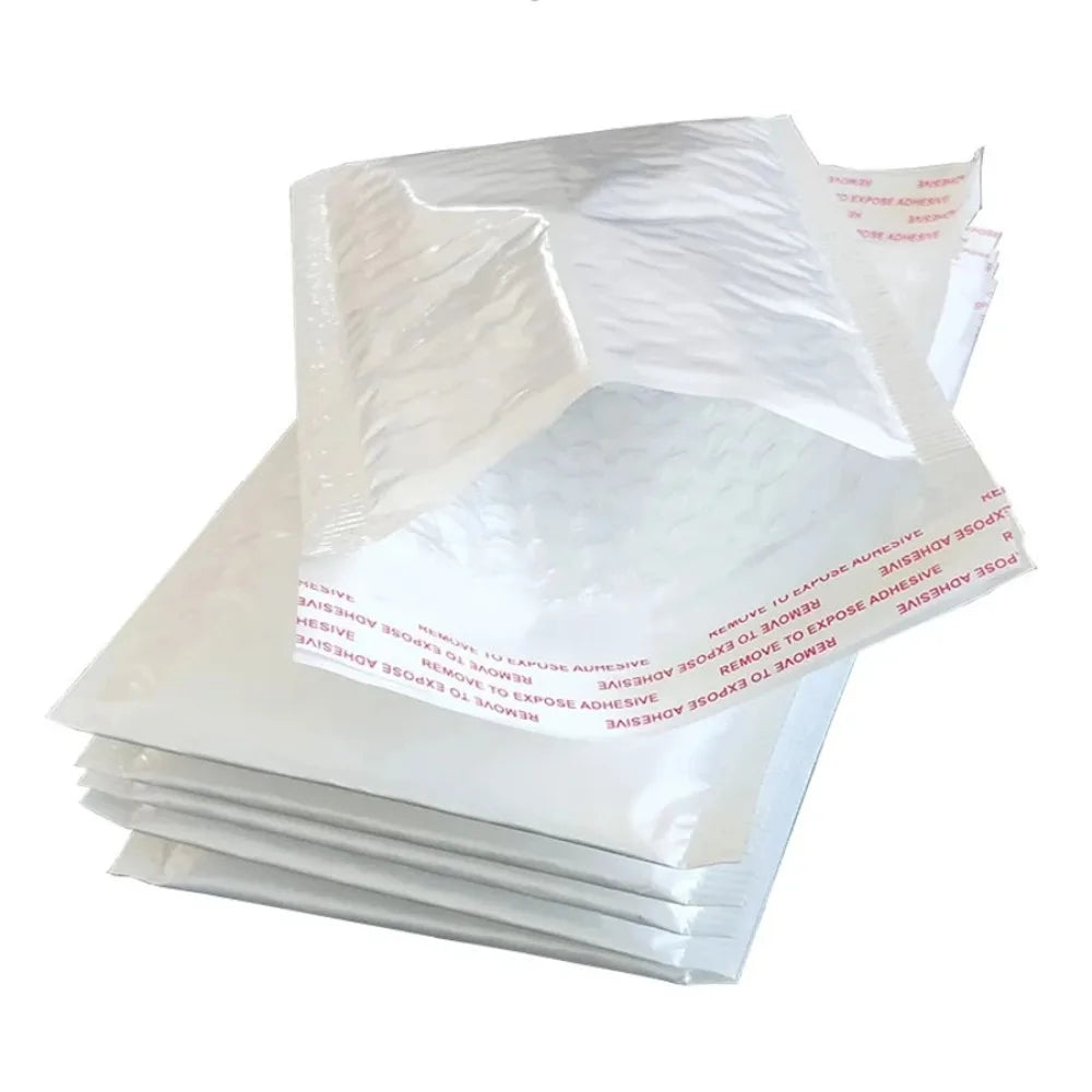 50 pcs pearlescent bubble mailers envelopes