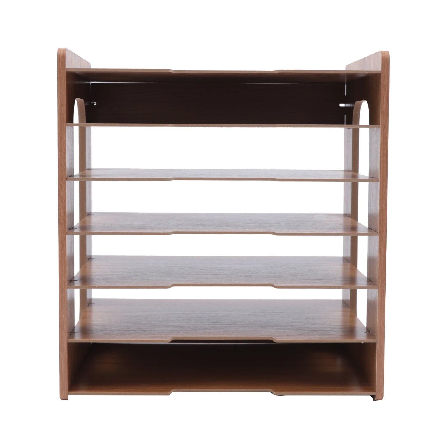 7Tier Widen Wood Office Paper Organizer for Desk