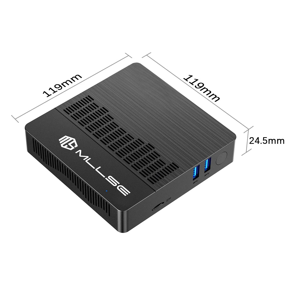 MLLSE M2 Air Mini PC Intel Celeron N4000 CPU