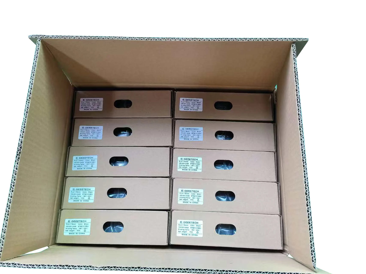 GEEETECH 10Kg In One Box Matte/PETG/Silk PLA/TPU/ABS 3D PLA Filament 1.75mm