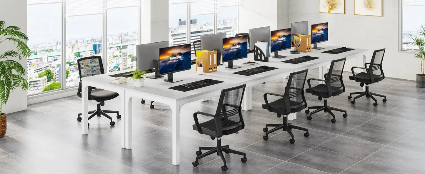 Tribesigns 78.7 Inches Extra Long Computer Desk, 2 Person Desk