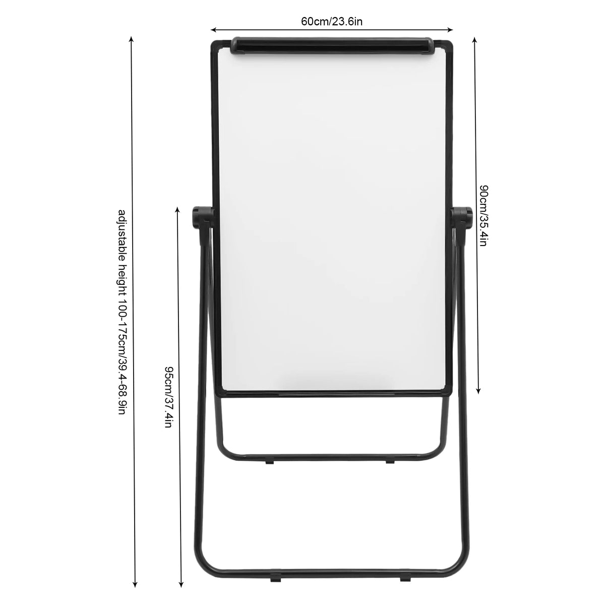 Double Sided Flip Whiteboard For Home Office Classroom Use