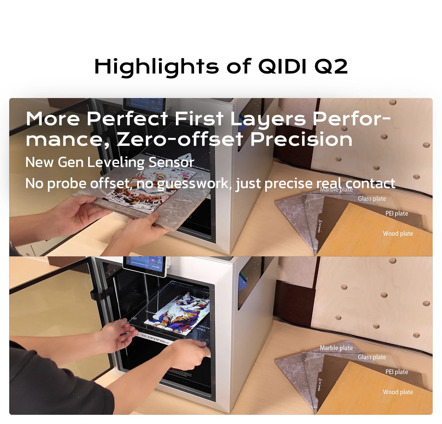 QIDI Q2 3D Printer, 600mm/s High Speed
