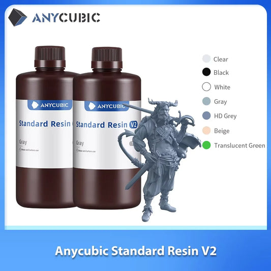 ANYCUBIC 405 nm Standard Resin V2 Quick Curing