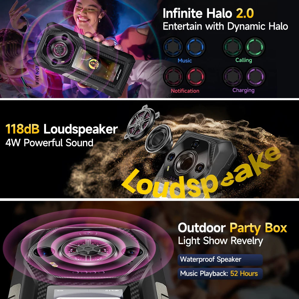 Ulefone Armor 30 Pro 5G Rugged Phone 6.9" 32GB+512GB 12800mAh