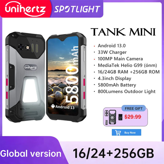 Unihertz 8849 Tank Mini Rugged Smartphone