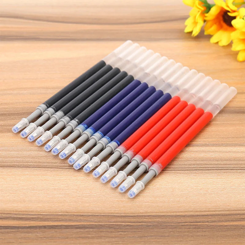 43 PCS Gel Pens & Refills Set Black/red/blue ink 0.5 mm