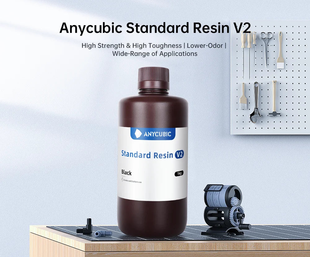 ANYCUBIC 405 nm Standard Resin V2 Quick Curing