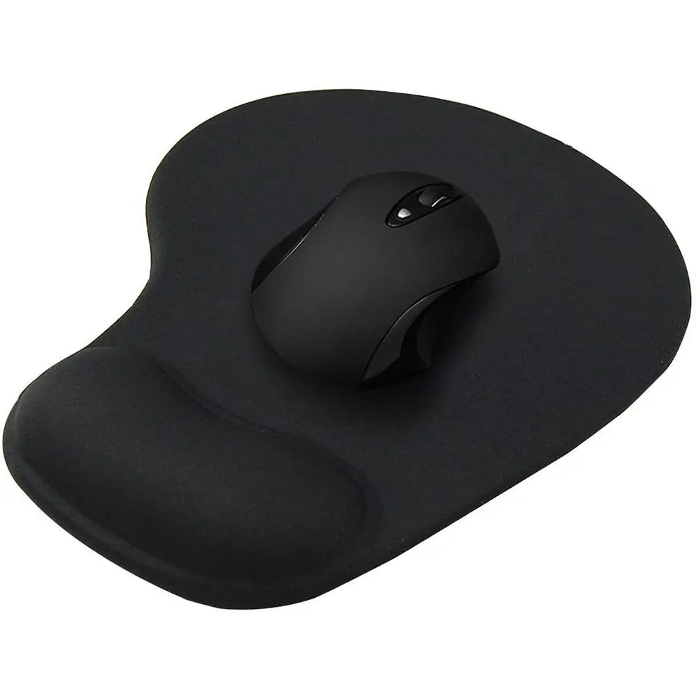 Ergonomic Wrist Rest Mouse Pad with Memory Foam - Non-Slip Gel Support