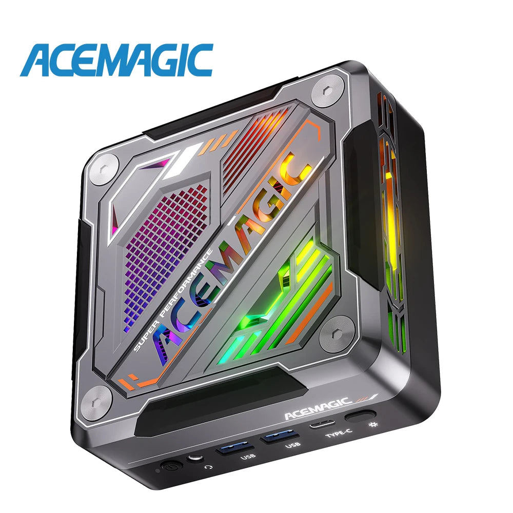 ACEMAGIC AM18 Gaming Mini PC Ryzen 7 7840HS RAM 32GB SSD 1TB