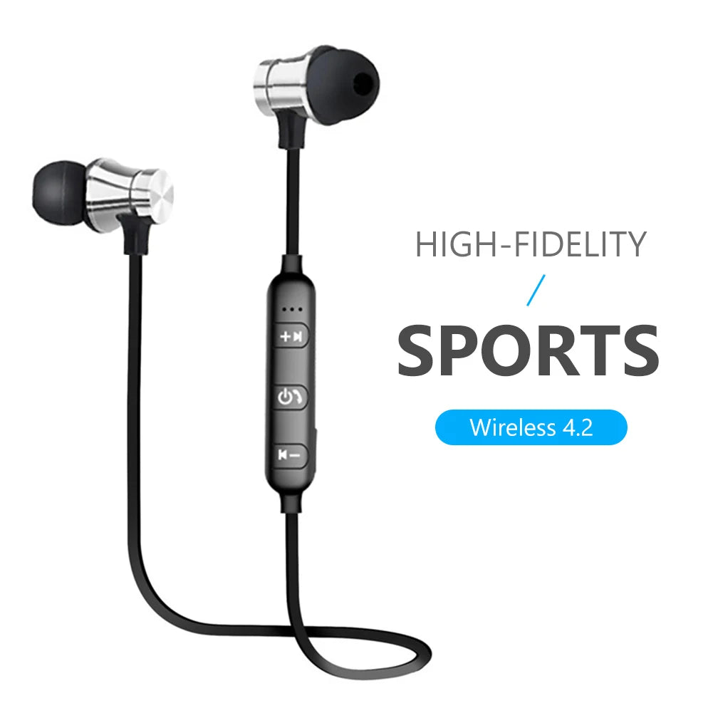 Magnetic Wireless bluetooth-compatible Earphones