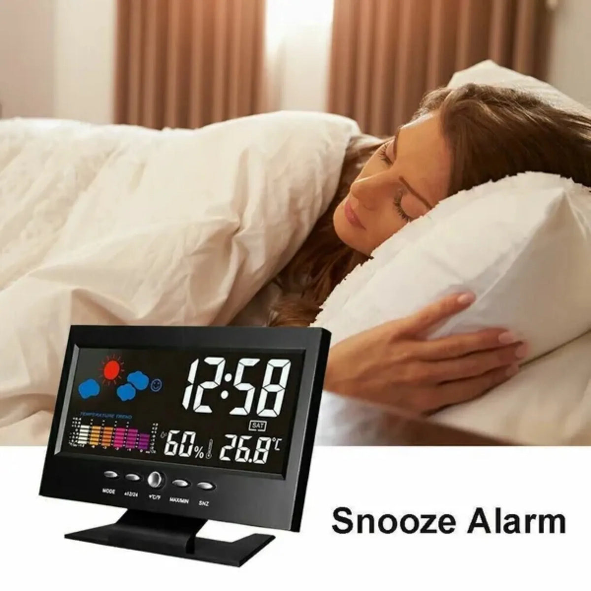 LED Digital Alarm Clock