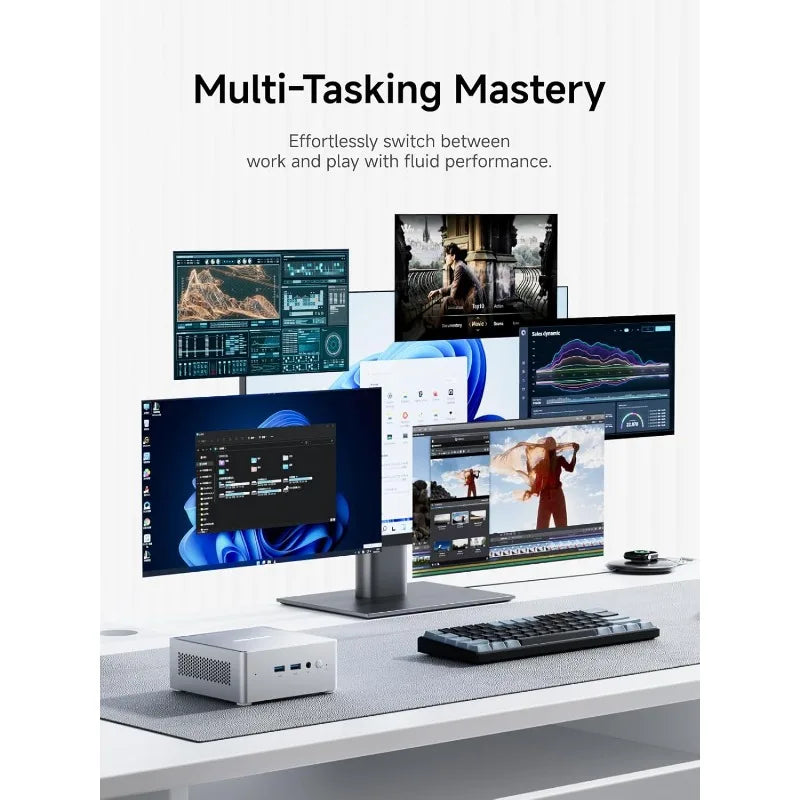 NAB9 Plus Mini PC with Intel Core i9 12900HK(14C/20T, up to 5.0GHz)