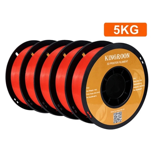 KINGROON PLA Filament 1.75mm 5/10KG pla Plastic For 3D Printer