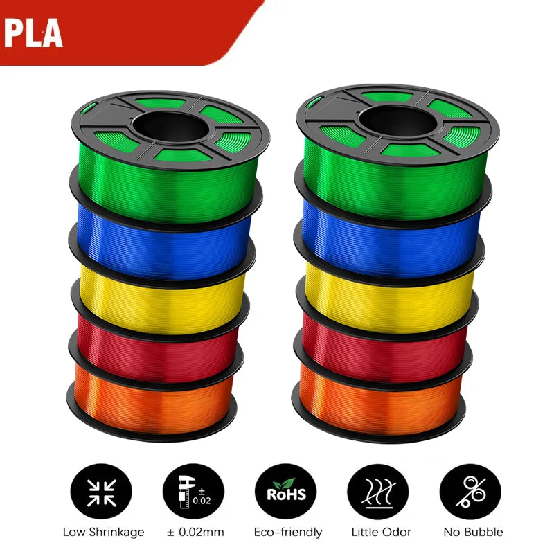 JAYO PETG/PLA PLUS/High Speed Matte PETG/PLA Filament 175mm 10 Rolls