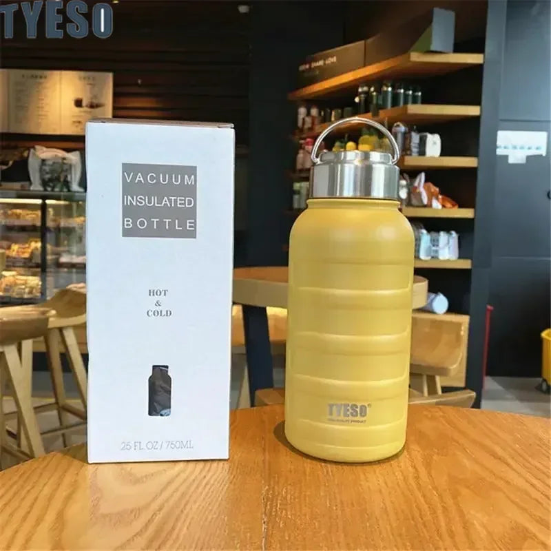 Tyeso Double Stainless Steel Thermos Water Bottle