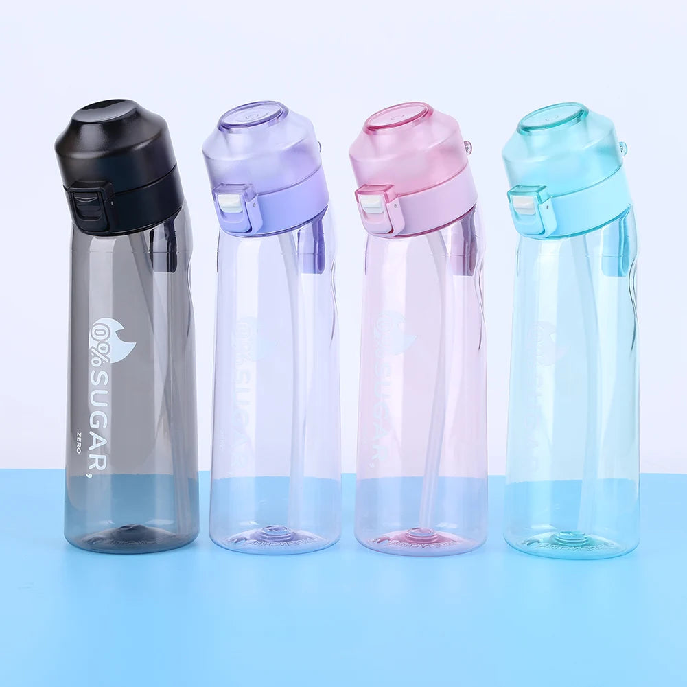 Flavored Water Bottle with 7 Flavour Pods, 650ml