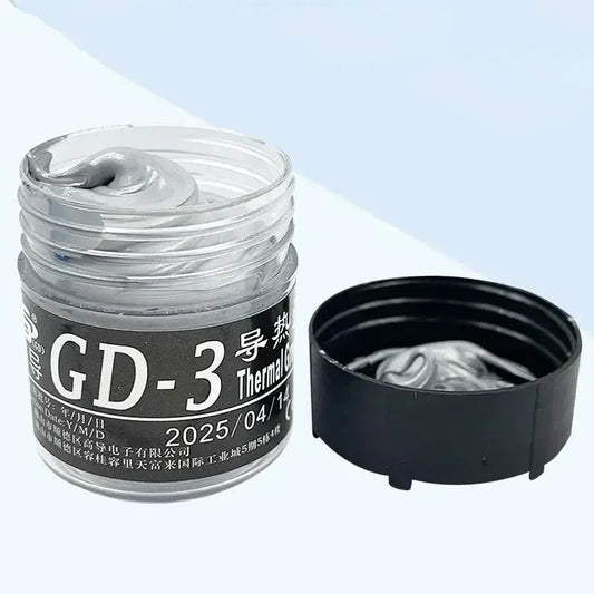 1 Piece 30g Gray 7.5W/m-k GD-3-CN30 Thermal Paste For CPU GPU