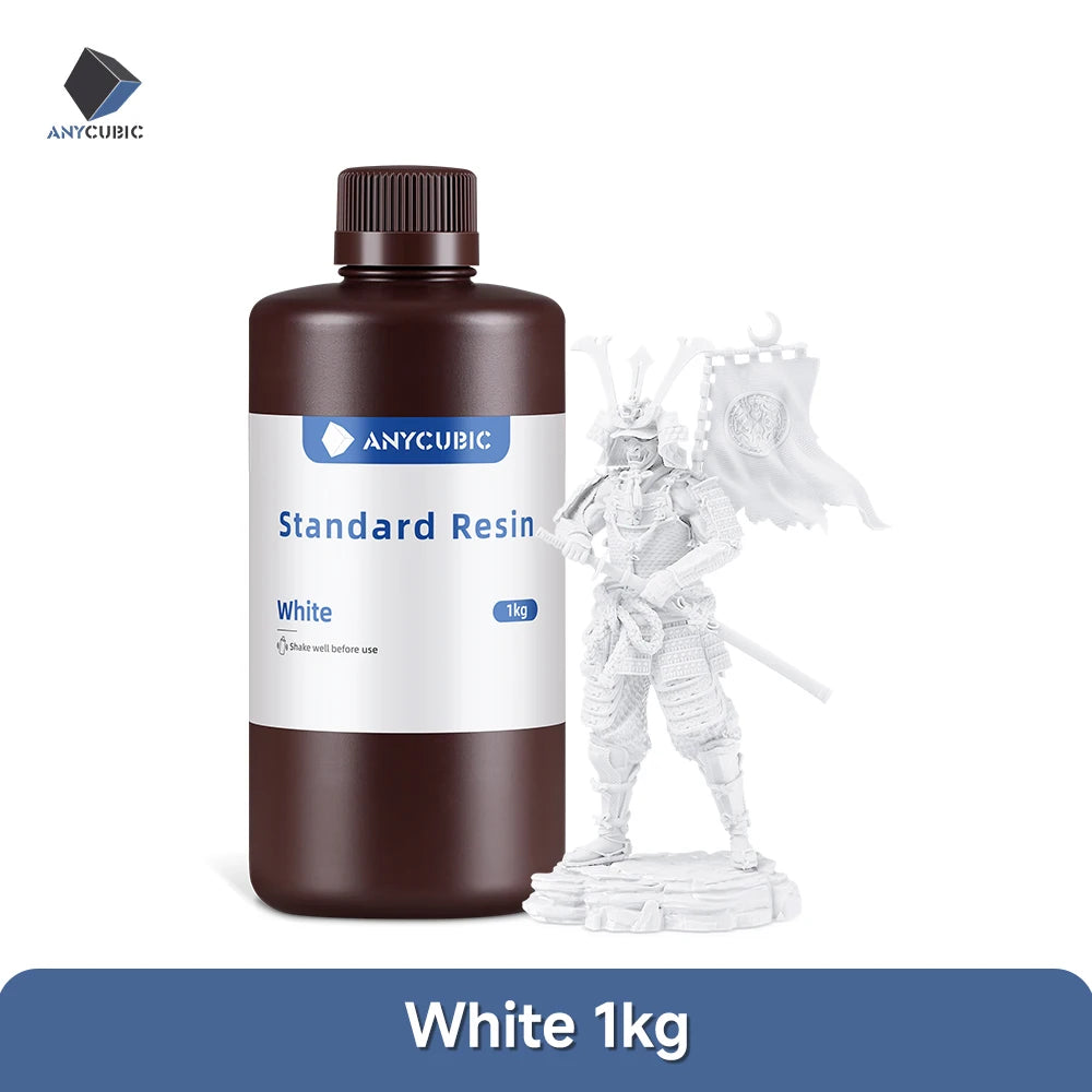 ANYCUBIC 1kg/10kg Liquid Photopolymer Standard Resin 405nm UV Resin