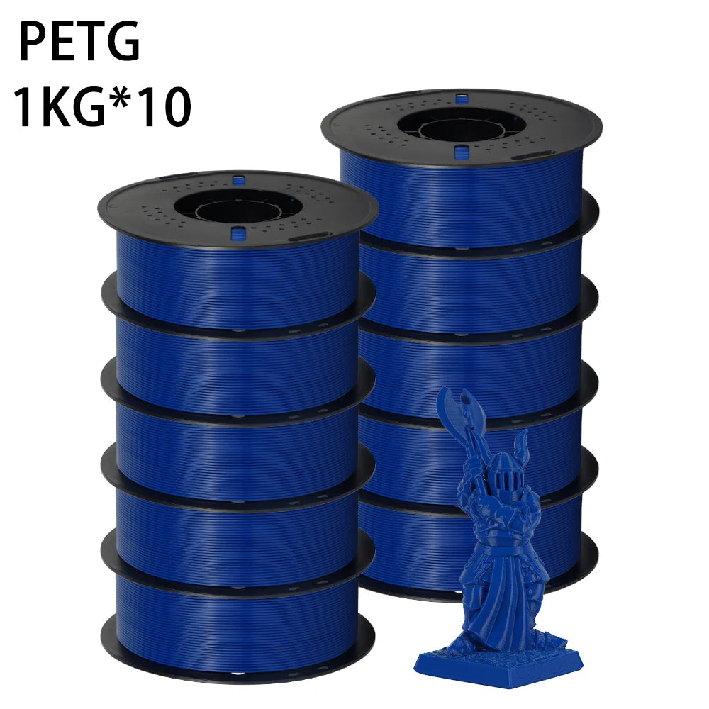 Kingroon PETG TPU PLA Filament 1.75mm 10KG 1KG(2.2lbs)/