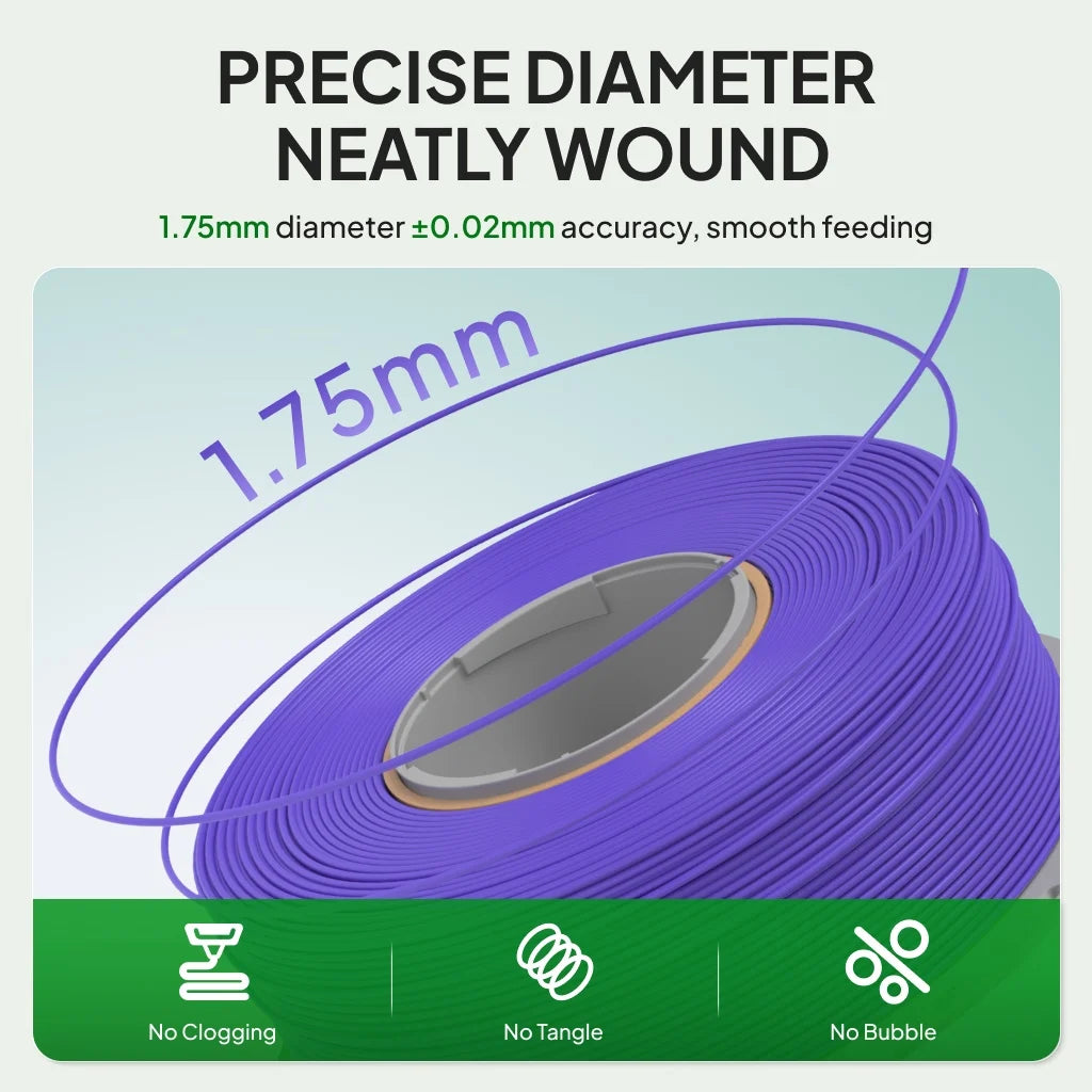 ELEGOO PLA Basic 3D Print Filament 1.75mm 1KG Filament