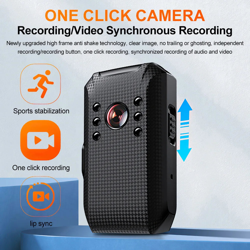 Full 1080P HD Mini Camcorders Portable Pocket Camera