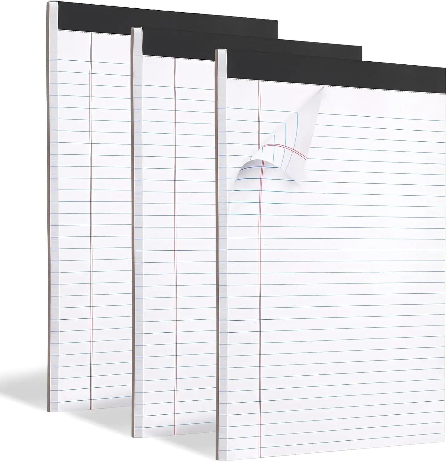 3-Pack Legal Pads, 8.5x11 Inches, Lined Writing Paper