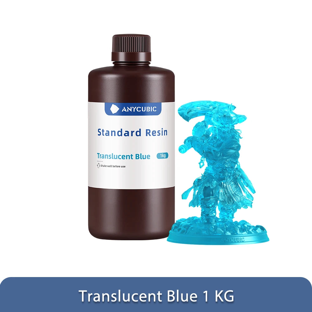ANYCUBIC 1kg/10kg Liquid Photopolymer Standard Resin 405nm UV Resin