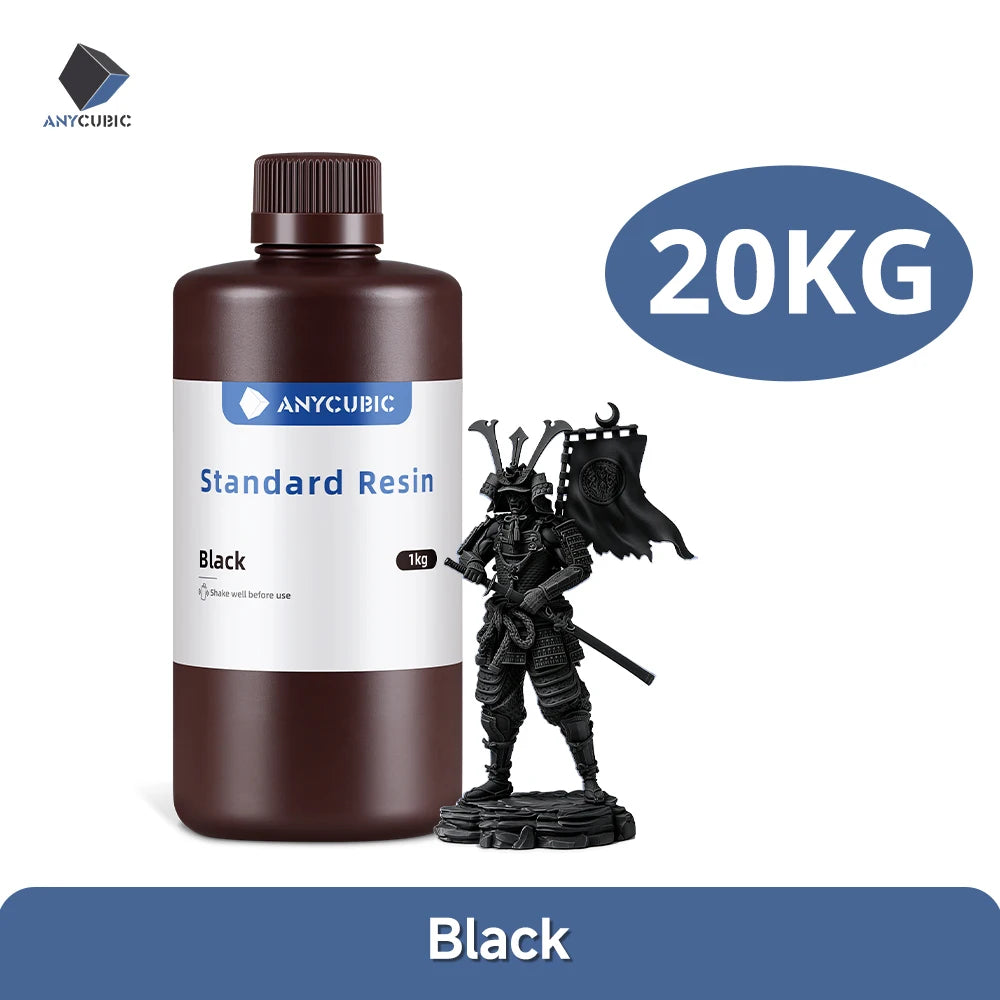 ANYCUBIC 1kg/10kg Liquid Photopolymer Standard Resin 405nm UV Resin