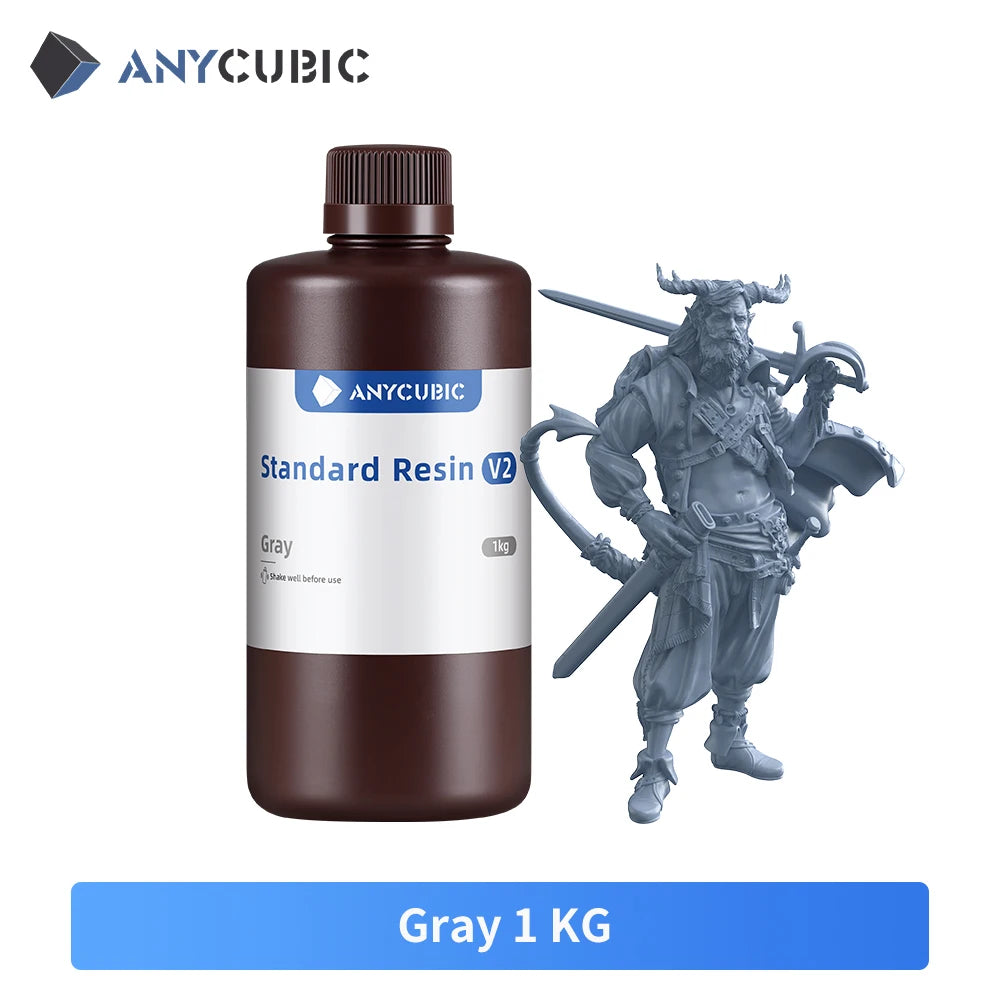 ANYCUBIC 405 nm Standard Resin V2 Quick Curing