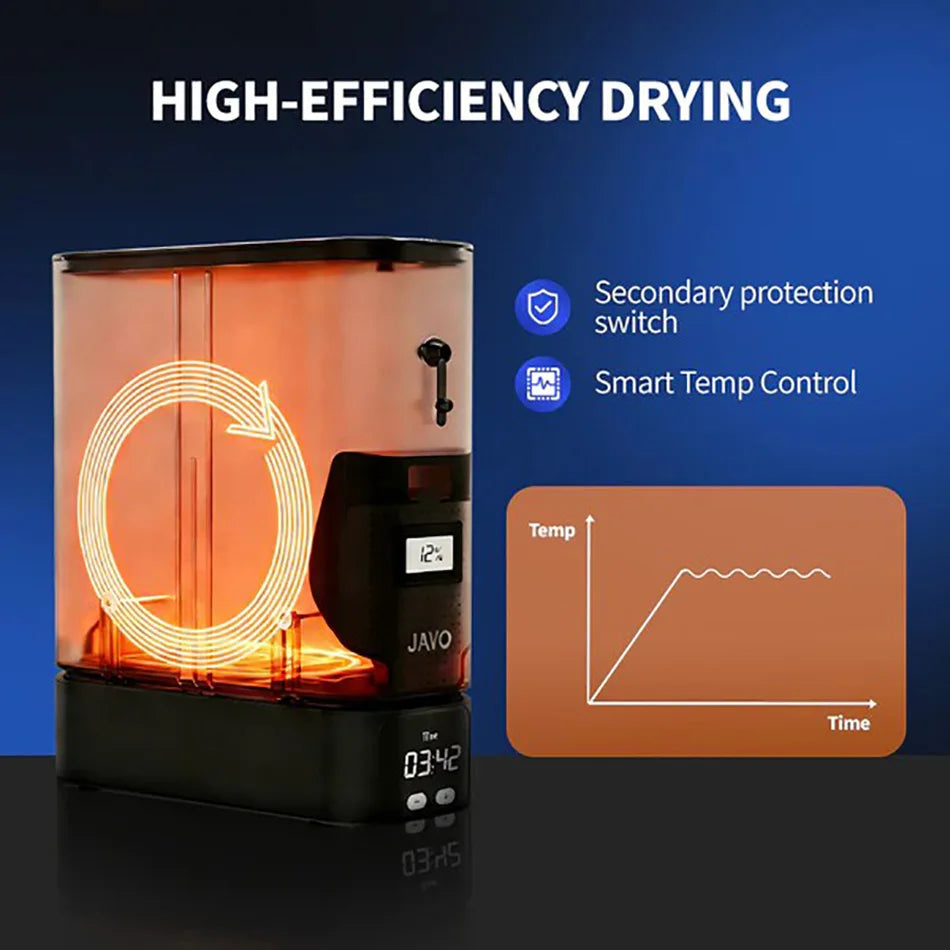 JAYO Filament Dehydrator J1 3D Printer Filament Dryer Box