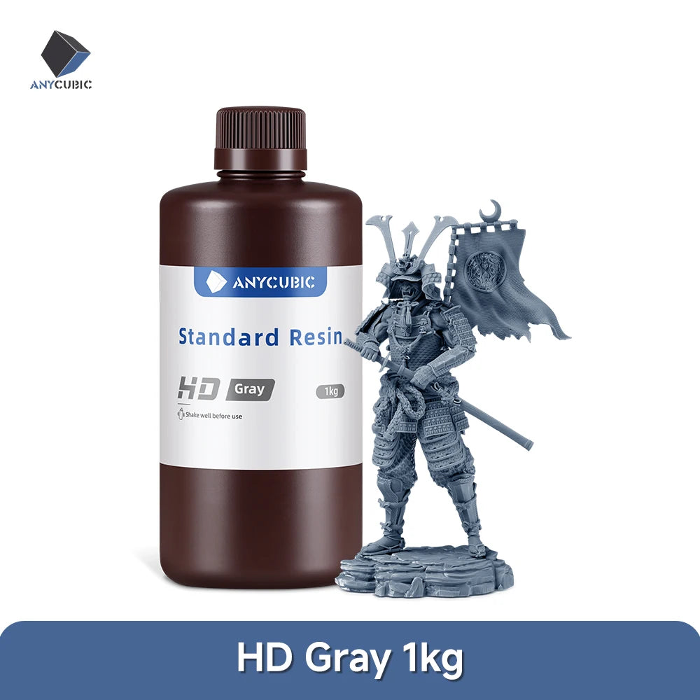 ANYCUBIC 1kg/10kg Liquid Photopolymer Standard Resin 405nm UV Resin