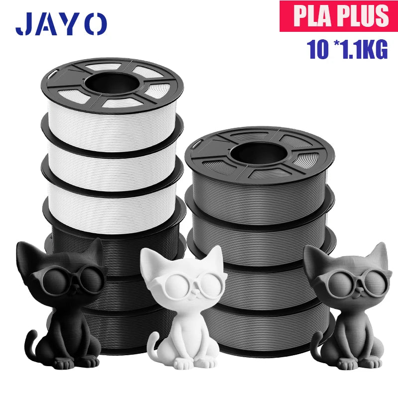 JAYO PETG/PLA PLUS/High Speed Matte PETG/PLA Filament 175mm 10 Rolls