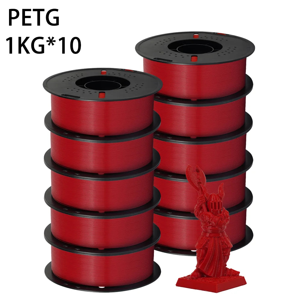 Kingroon PETG TPU PLA Filament 1.75mm 10KG 1KG(2.2lbs)/