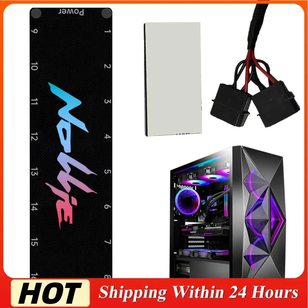 5V 3PIN ARGB Fan HUB Controller Support SATA Power 8/16 Way