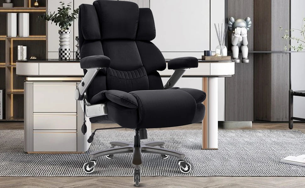 700lbs-High Back Executive Cloth Computer Chair