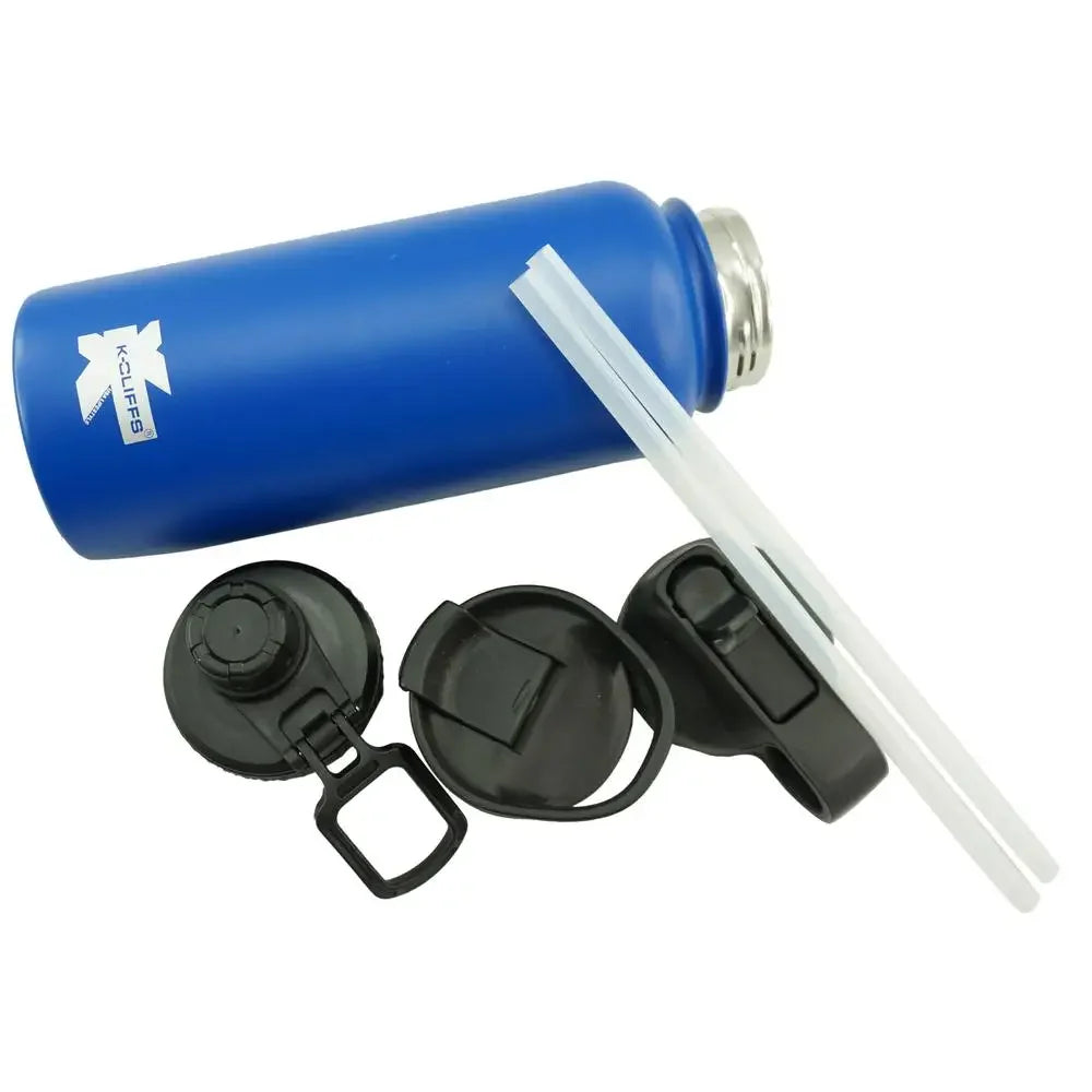 Stainless Steel Water Bottle 32oz Triple Lid