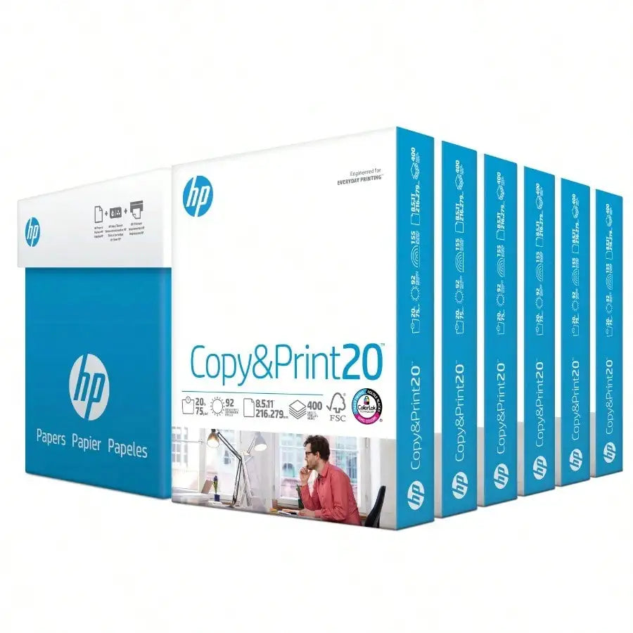 Printer Paper 8.5x11 20lb 2400 Sheets, Copy & Print Paper