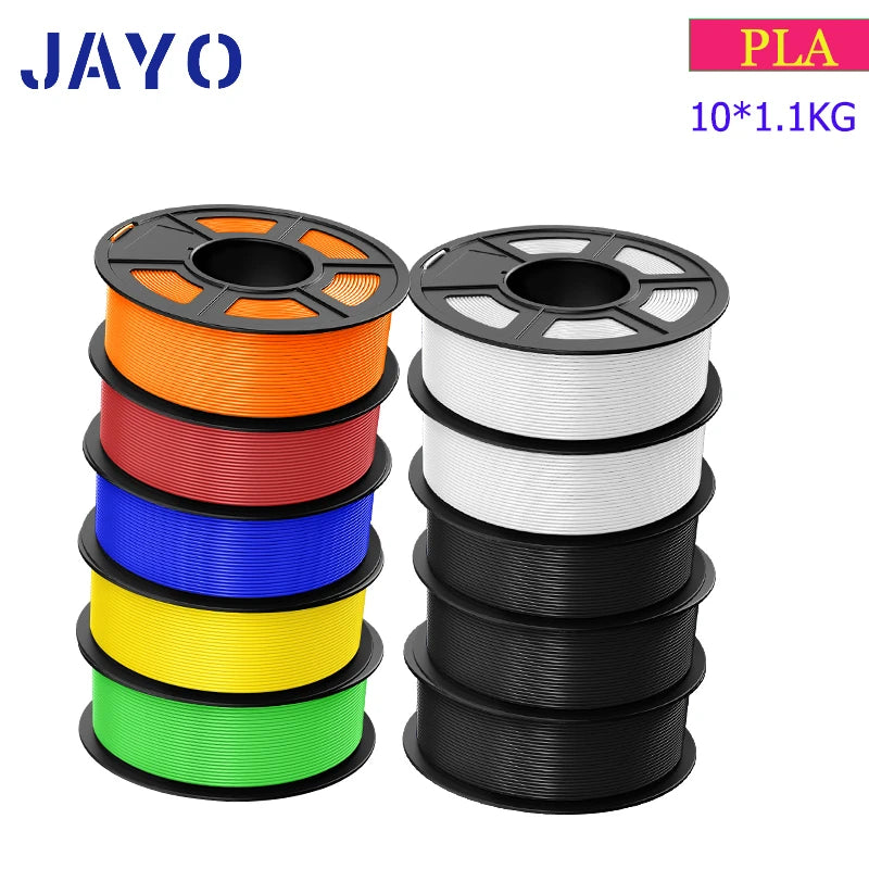 JAYO PETG/PLA PLUS/High Speed Matte PETG/PLA Filament 175mm 10 Rolls