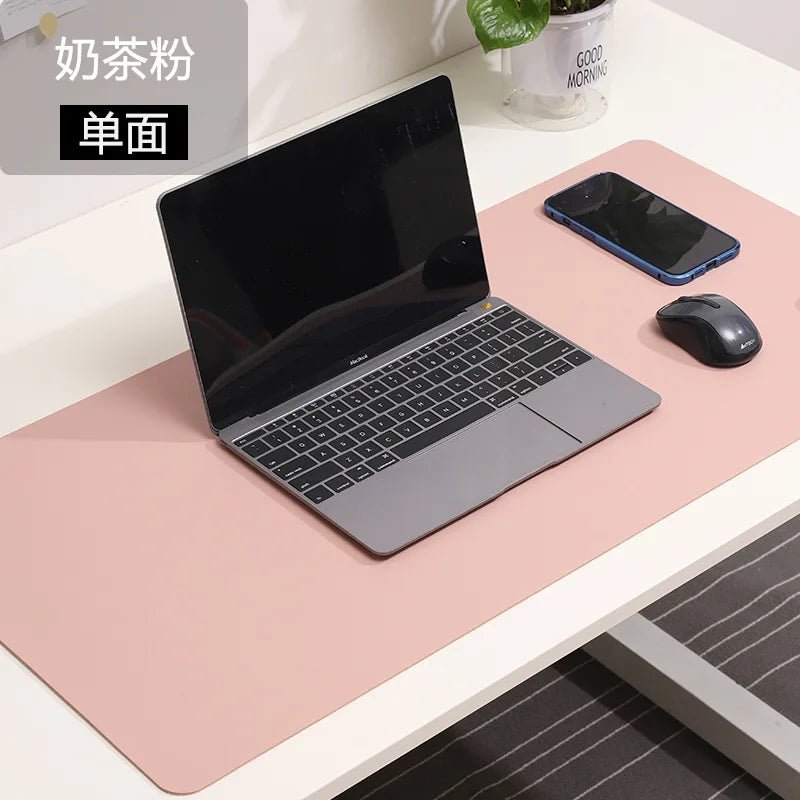 Portable Mouse pad Non-slip PU Suede Computer Keyboard desk pad