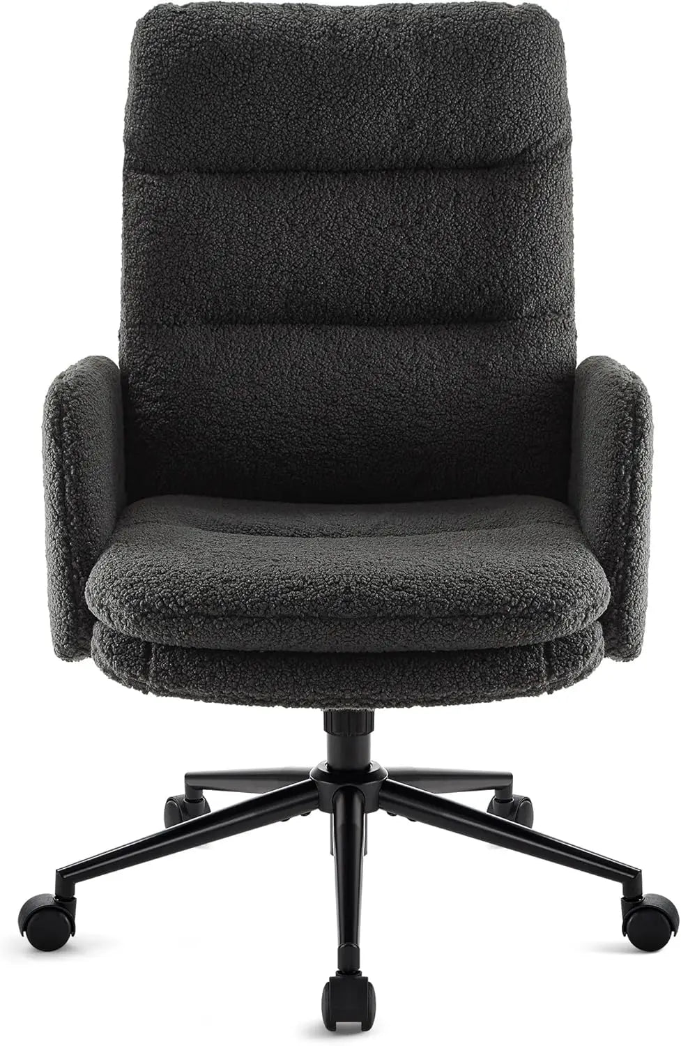 Home Office Chair with Armrests, Height Adjustable, with Wheels