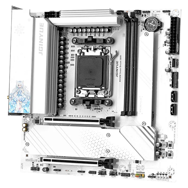 B650M Snow Dream WiFi6E Motherboard