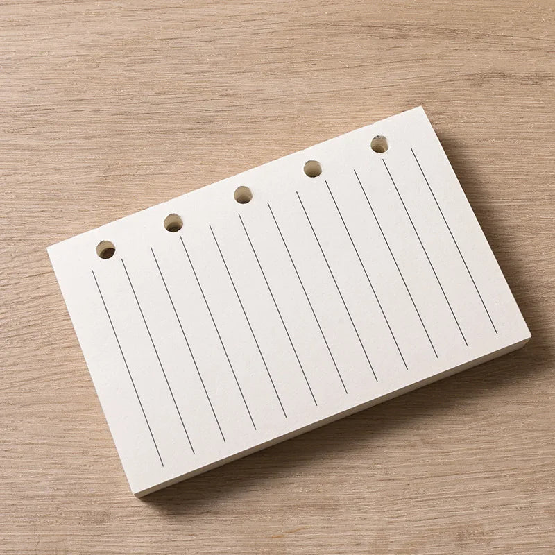 Refillable Dot Grid & Lined Paper Journal Notebook
